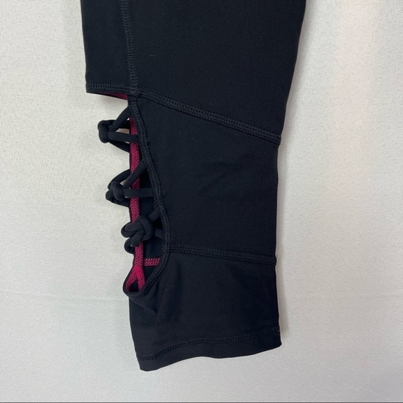 Prana Black Itzel Crop Cut Out Athletic Pants M - Picture 5 of 6